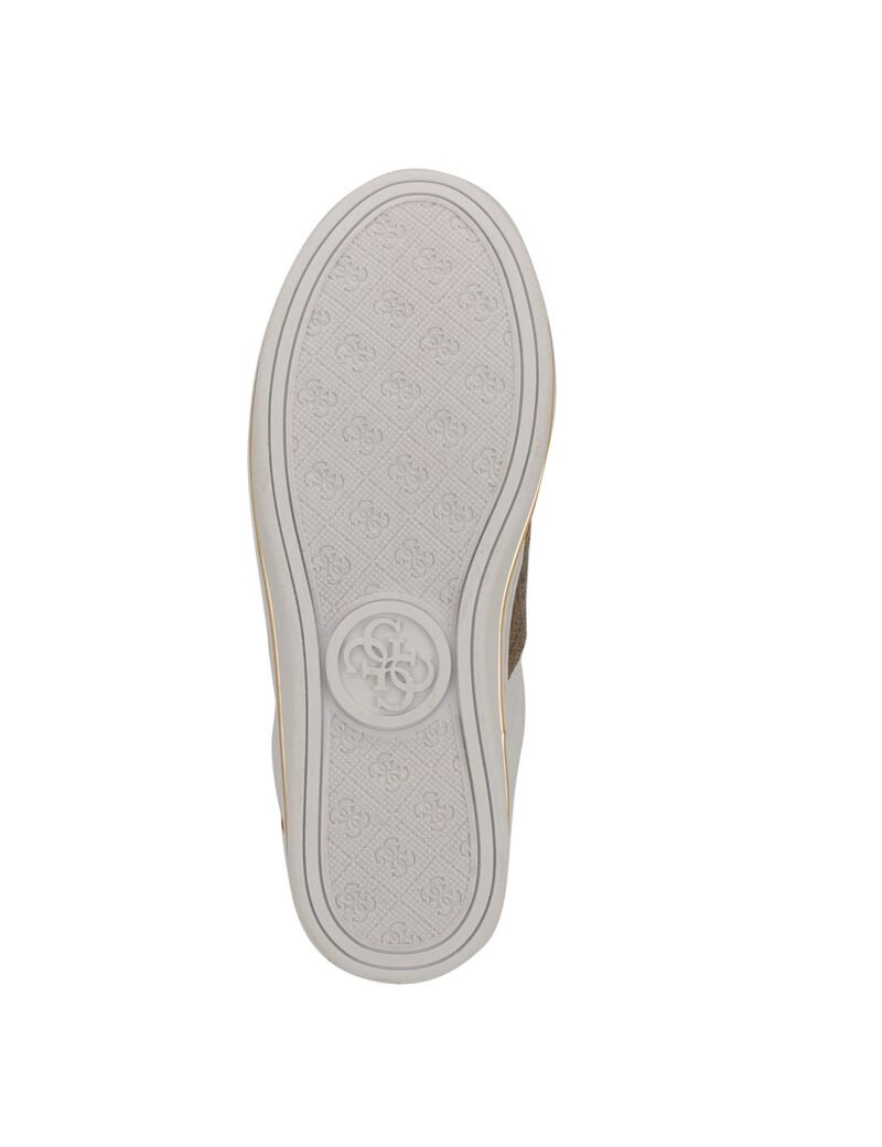 Stew Lace Up Low Profile Logo Detailed Sneaker
