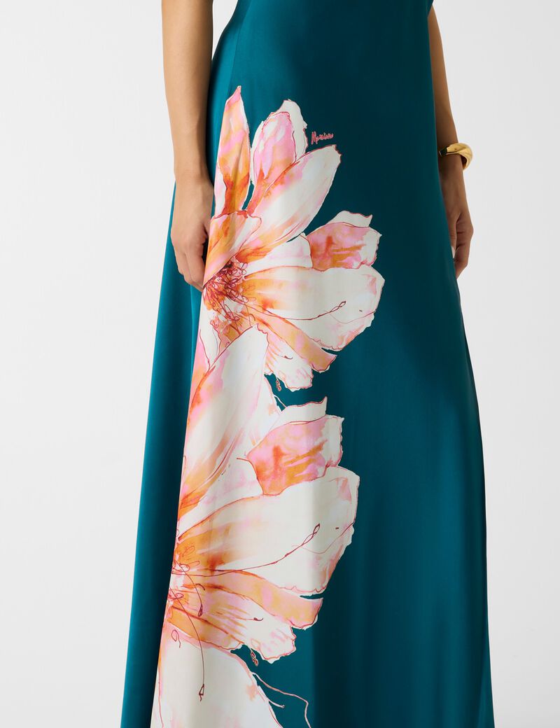 Marciano floral print maxi dress