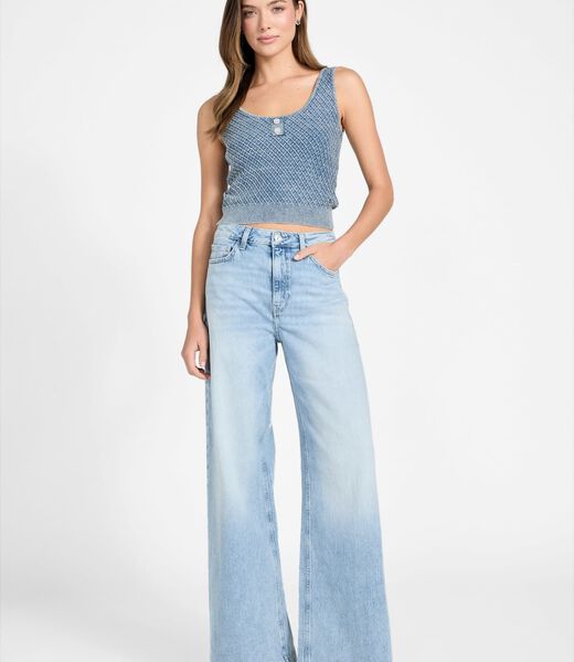 Textured sweater top