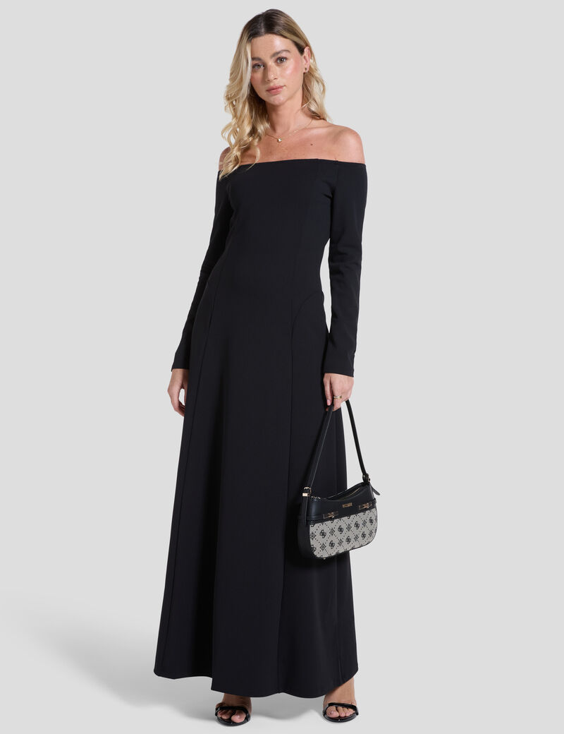 Evelina off-shoulder dress