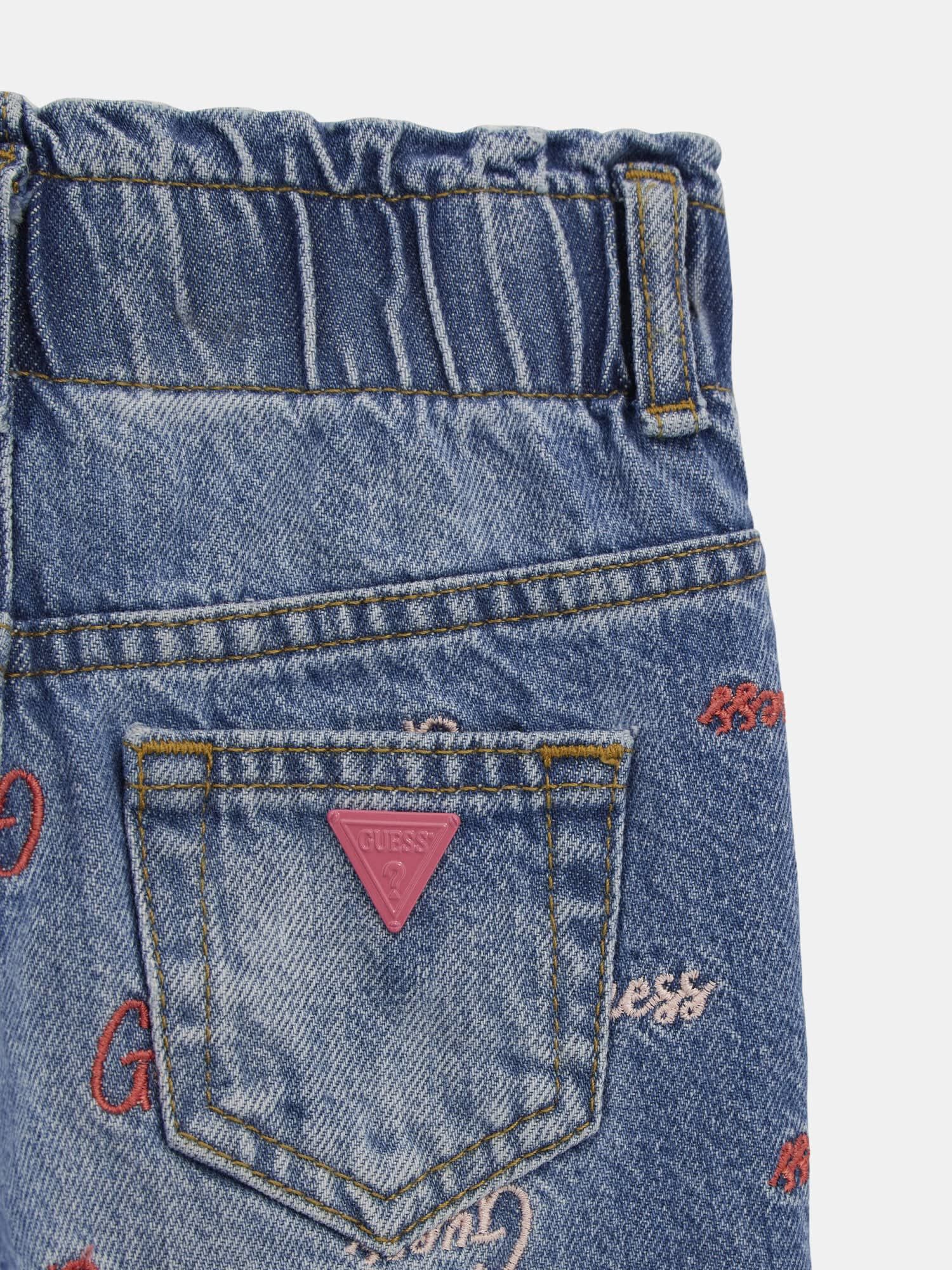 Guess embroidered jeans outlet