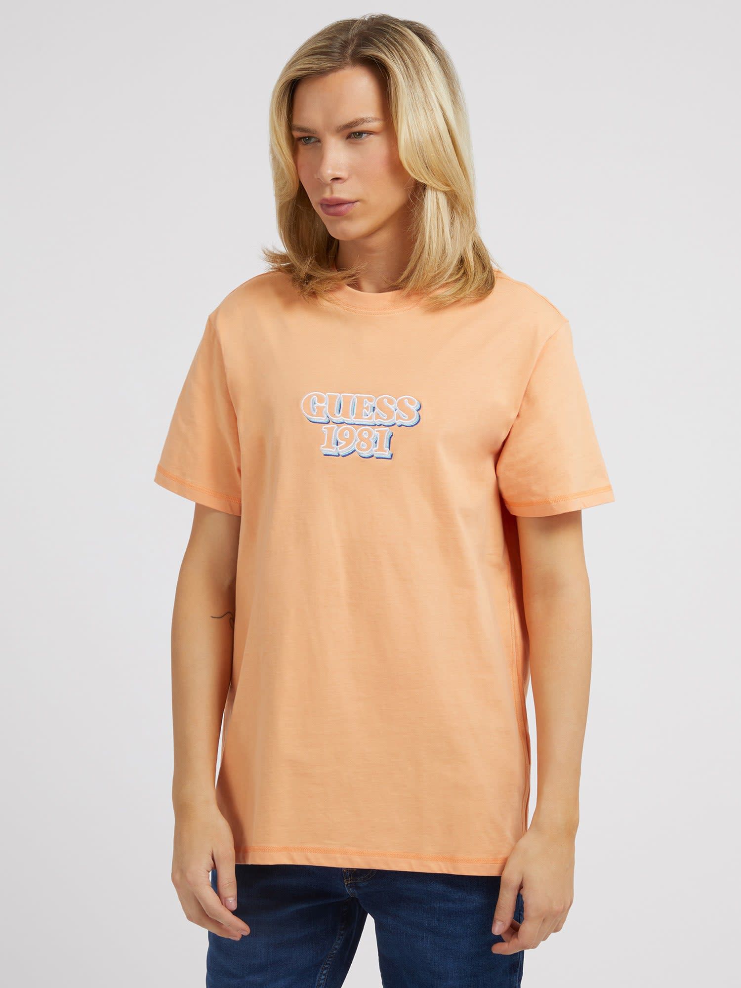 Orange guess t shirt online