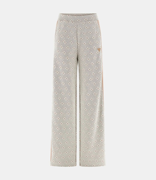 Flared ribbed sweatpants&nbsp;