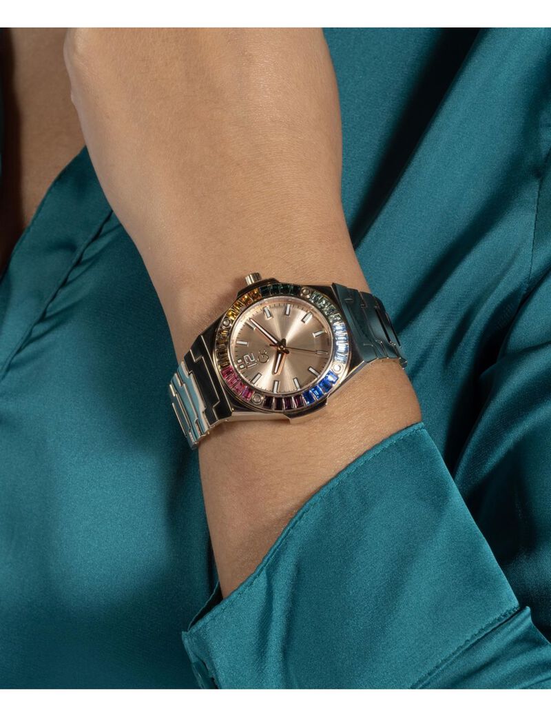 guess lw idol lady rg cs rg dl 34mm qtz rg ss brct fw23