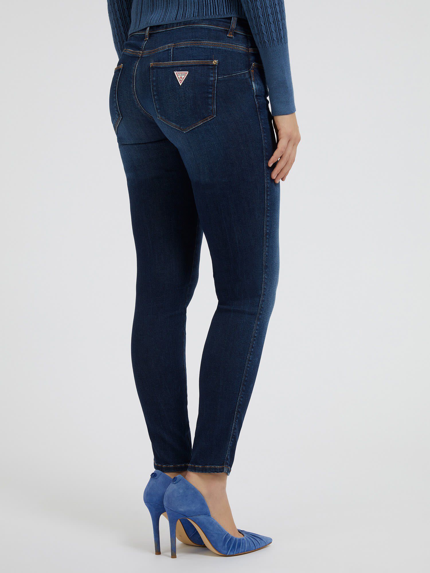 Shop GUESS Online Curve X skinny denim pant