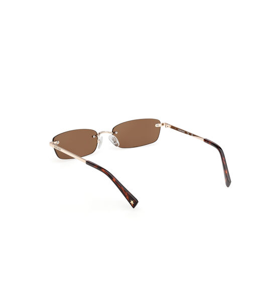Rectangle metal sunglasses