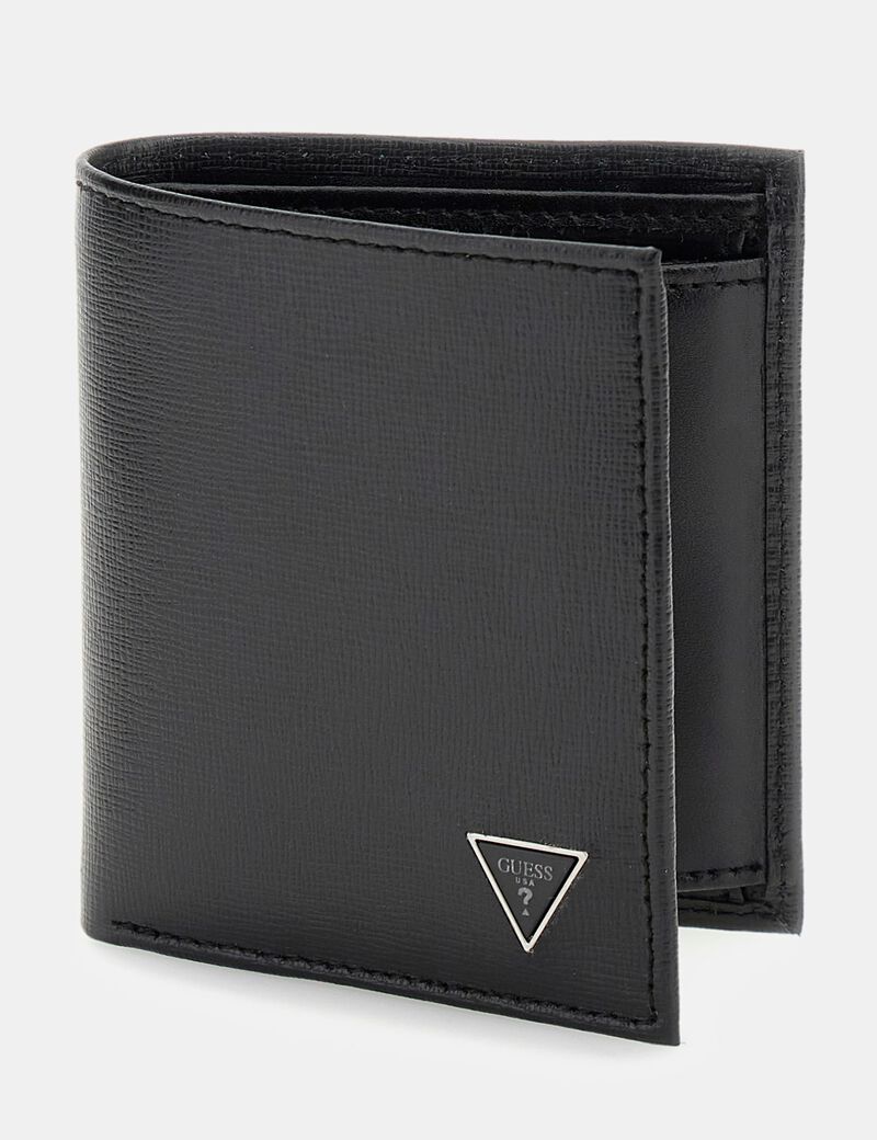 Mito Saffiano leather mini purse