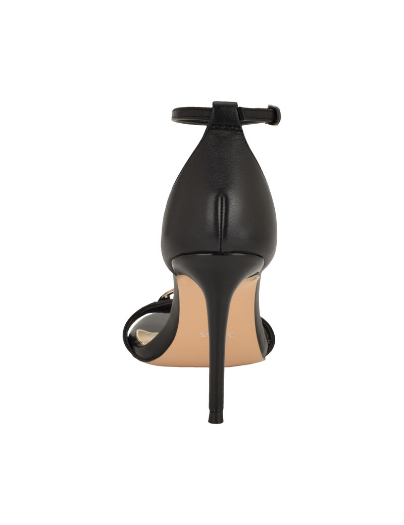 Kabrina Open Toe Ankle Strap Stiletto Heel Sandals