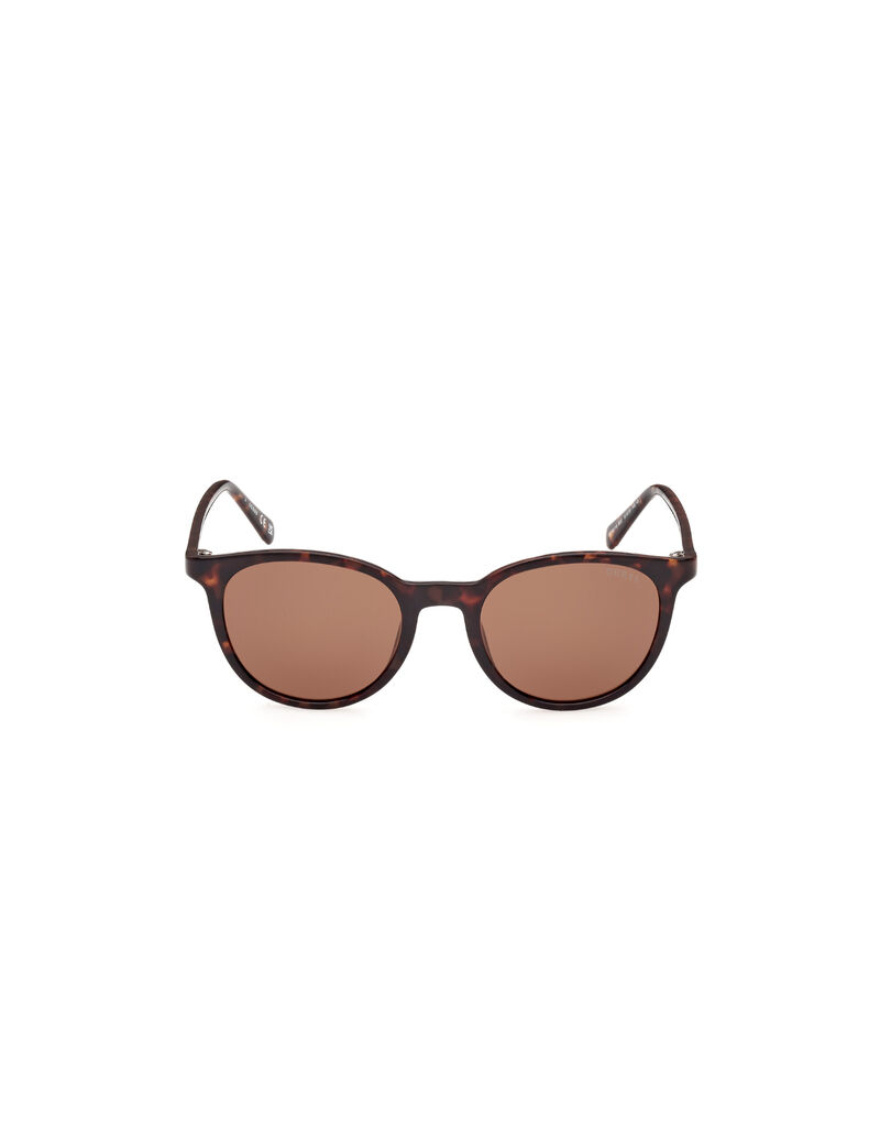 Injected Sun Glasses M Dark Havana Brown