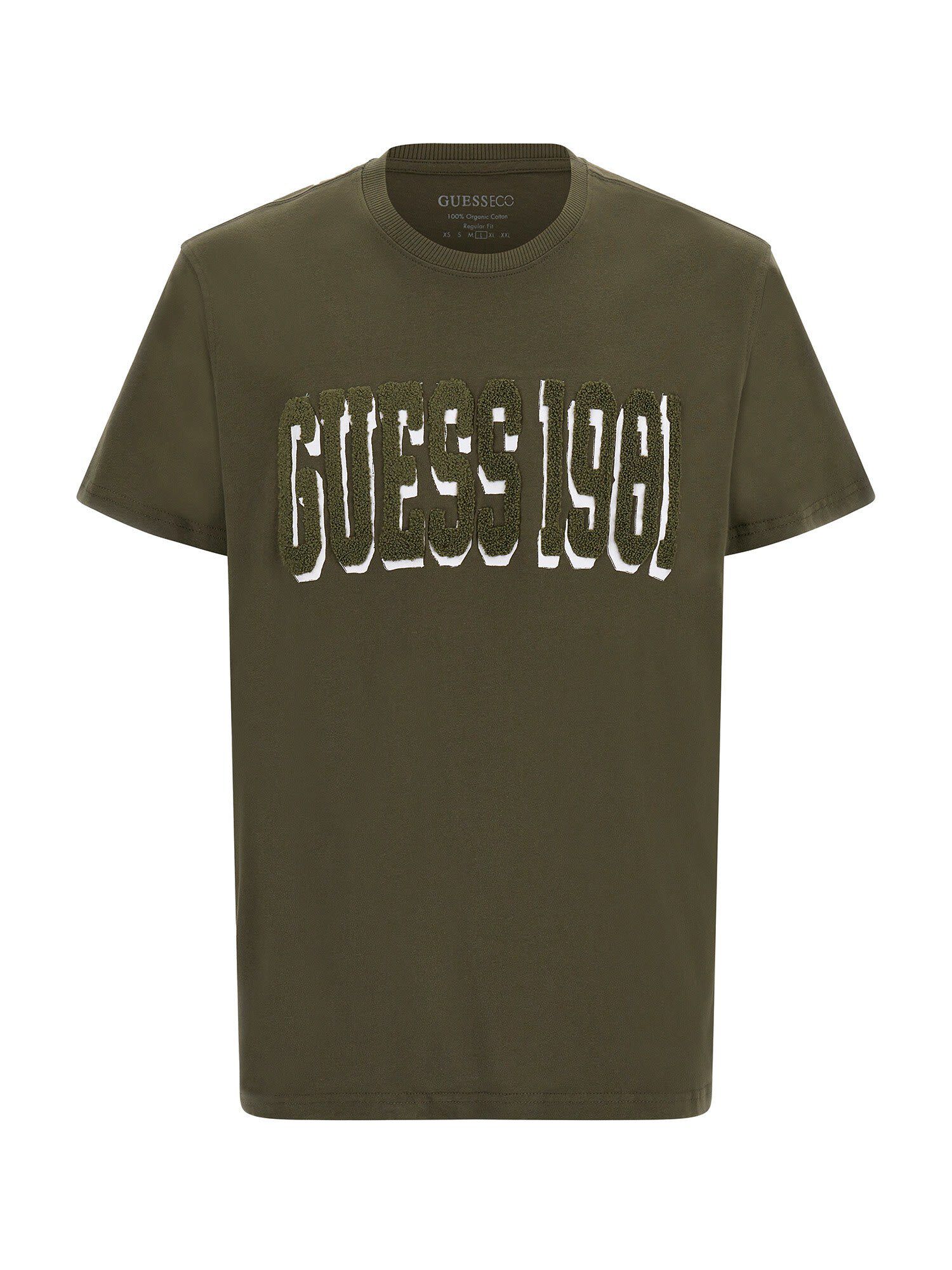 Shop GUESS Online Patch Logo T Shirt