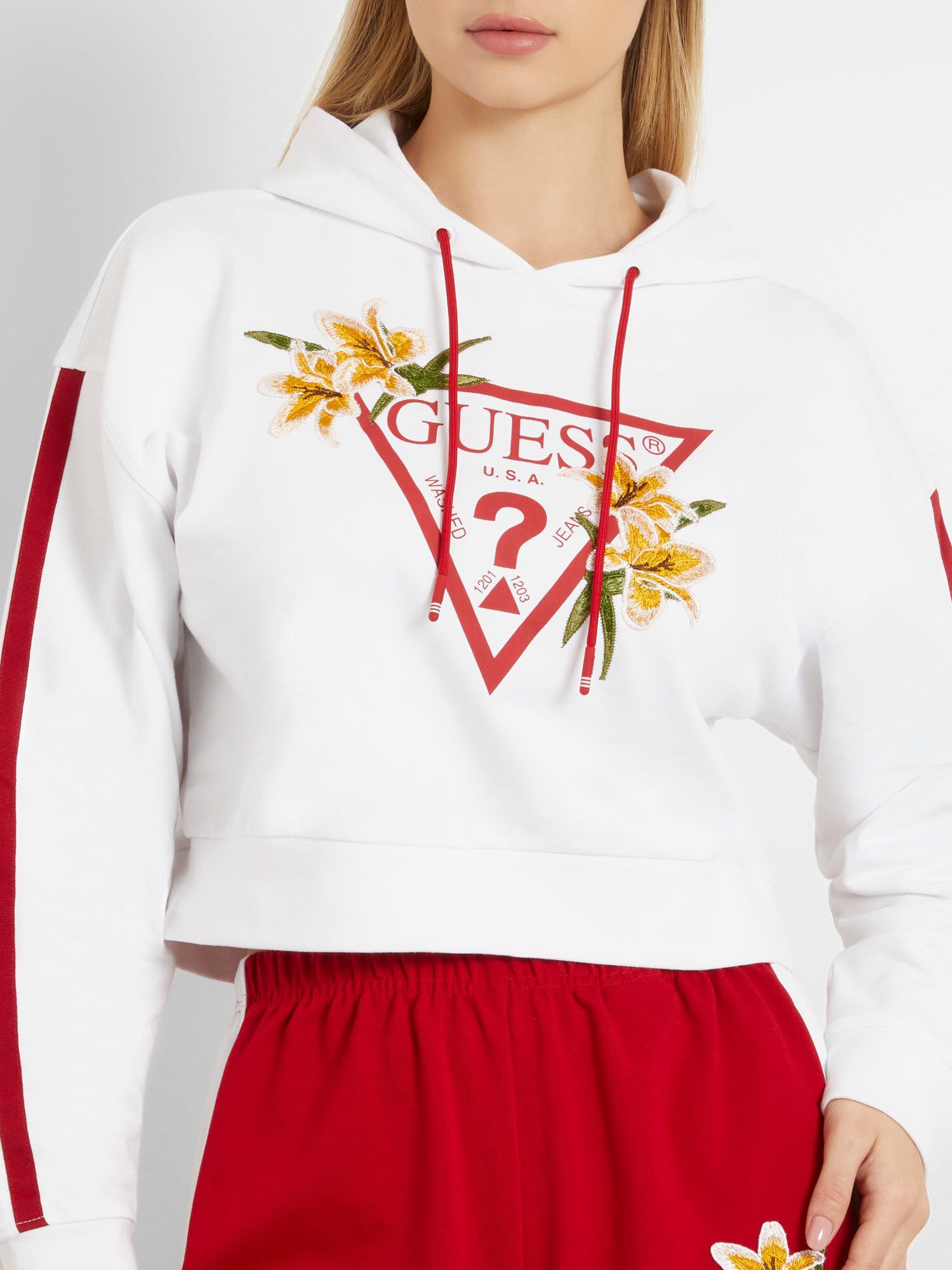 Flower logo sweatshirt