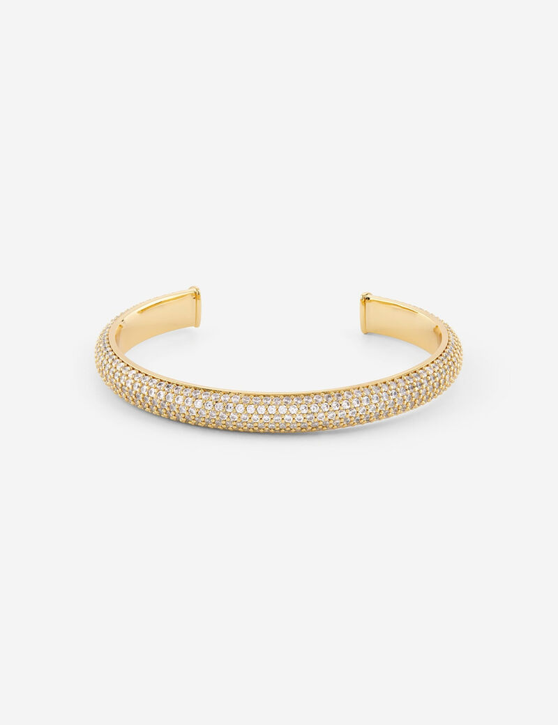 7mm essenza pave bangle
