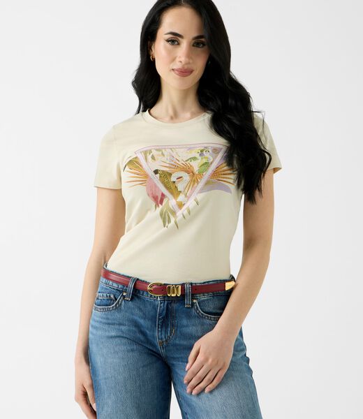 Rhinestones logo t-shirt