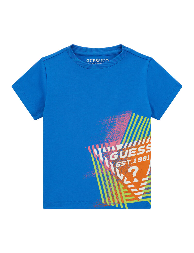 Front logo print t-shirt