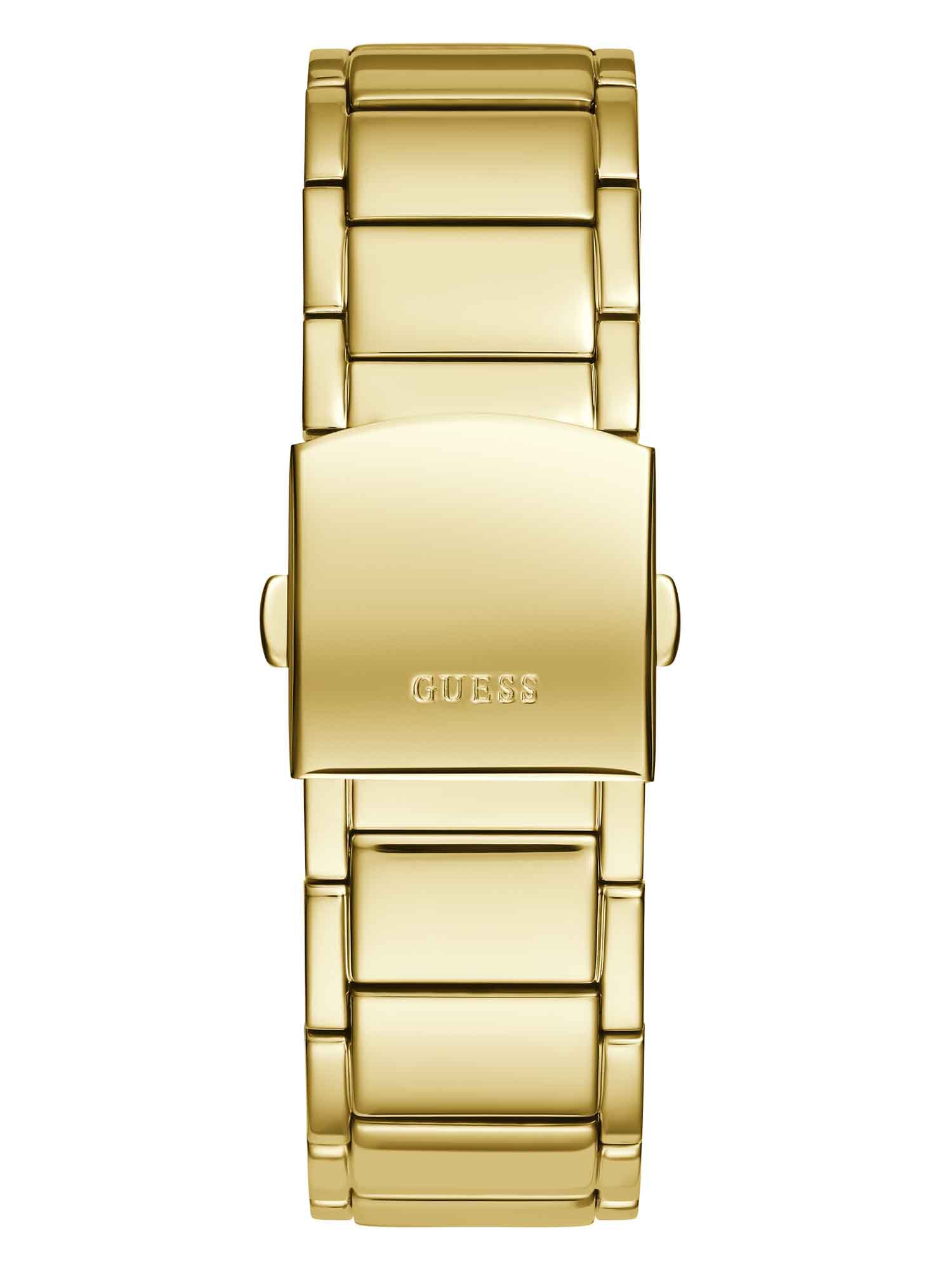 Guess gold online tone multifunction watch