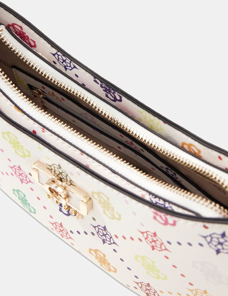 EMELIE LOGO TOP ZIP SHLDR BAG