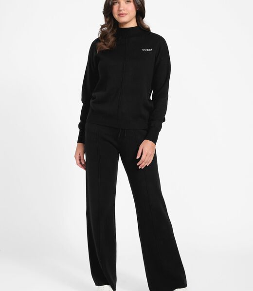 High neck sweatshirt