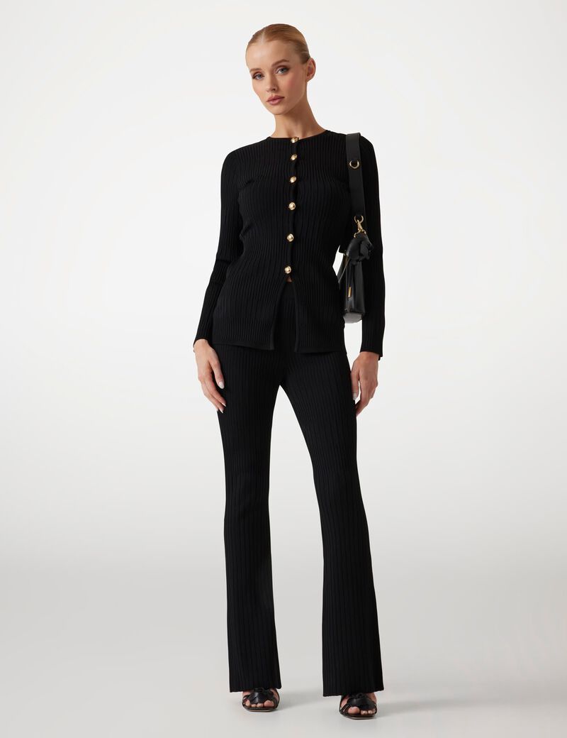 Marciano rib-knit cardigan