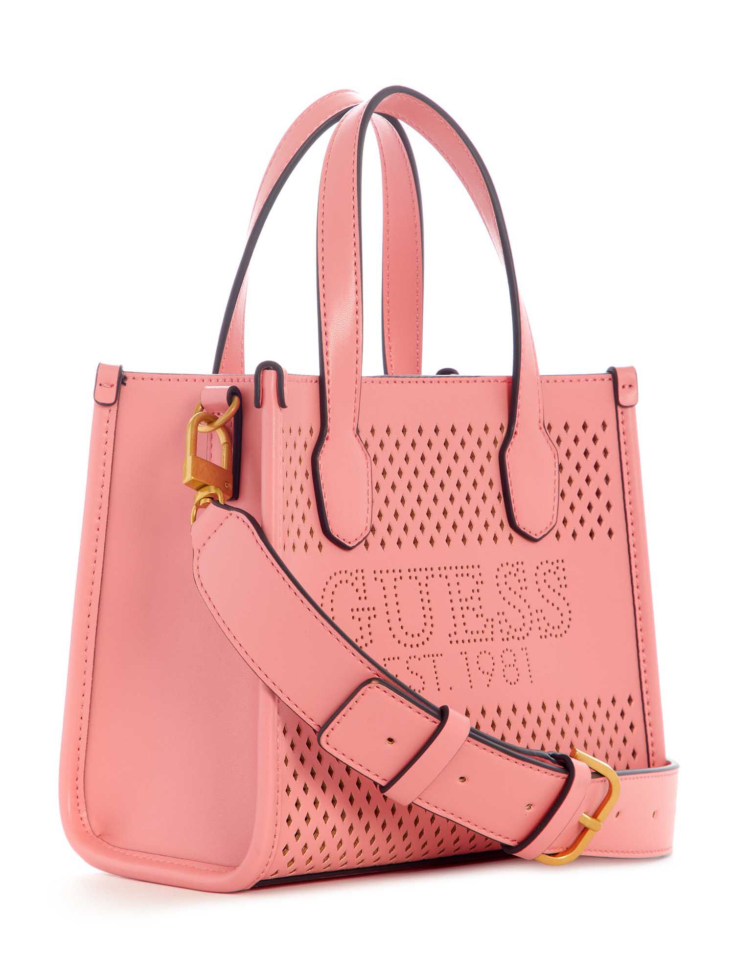 Guess leather tote sales