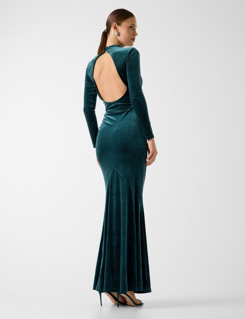 Marciano velvet long dress