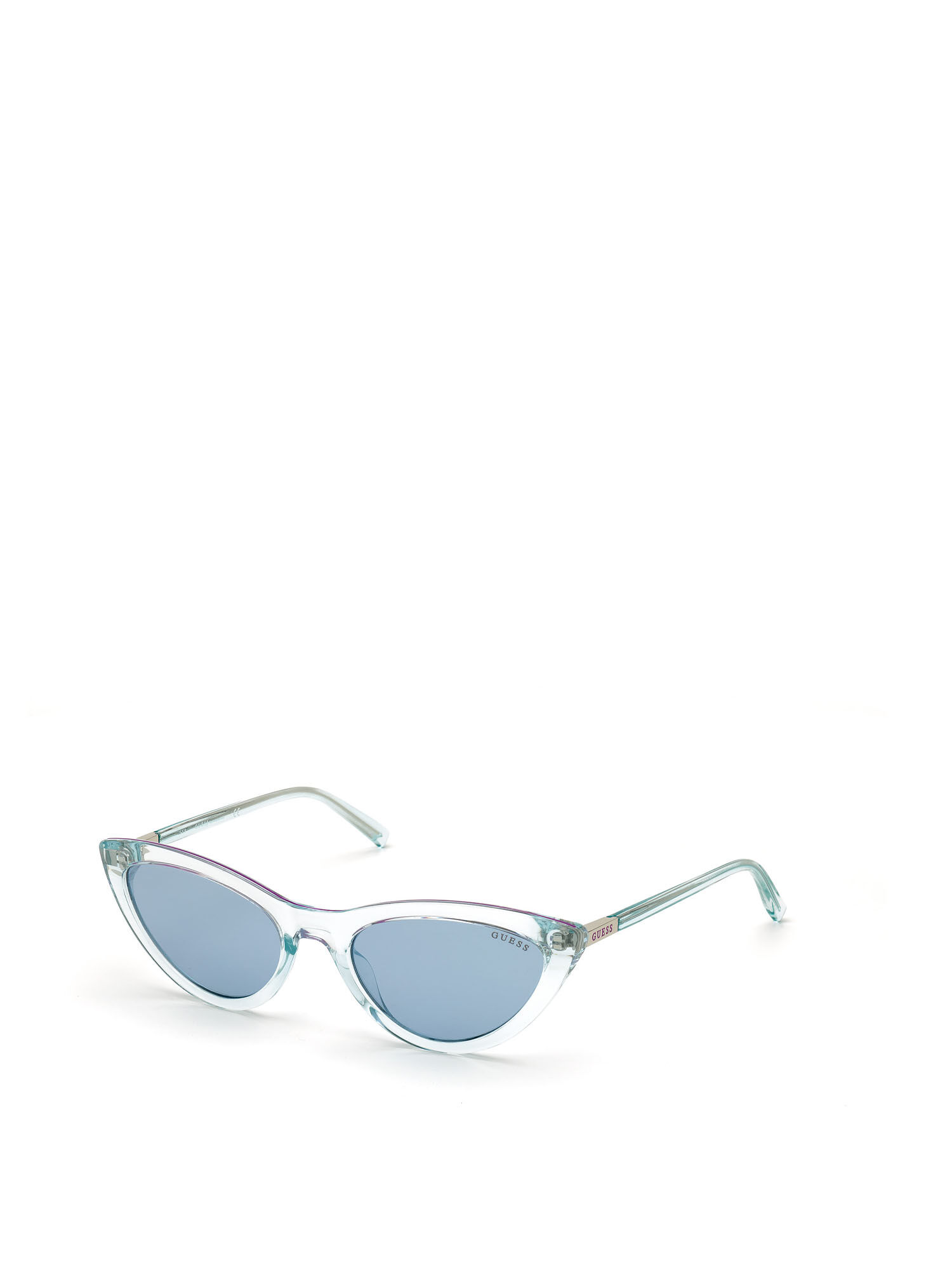 Cat eye sunglasses guess discount
