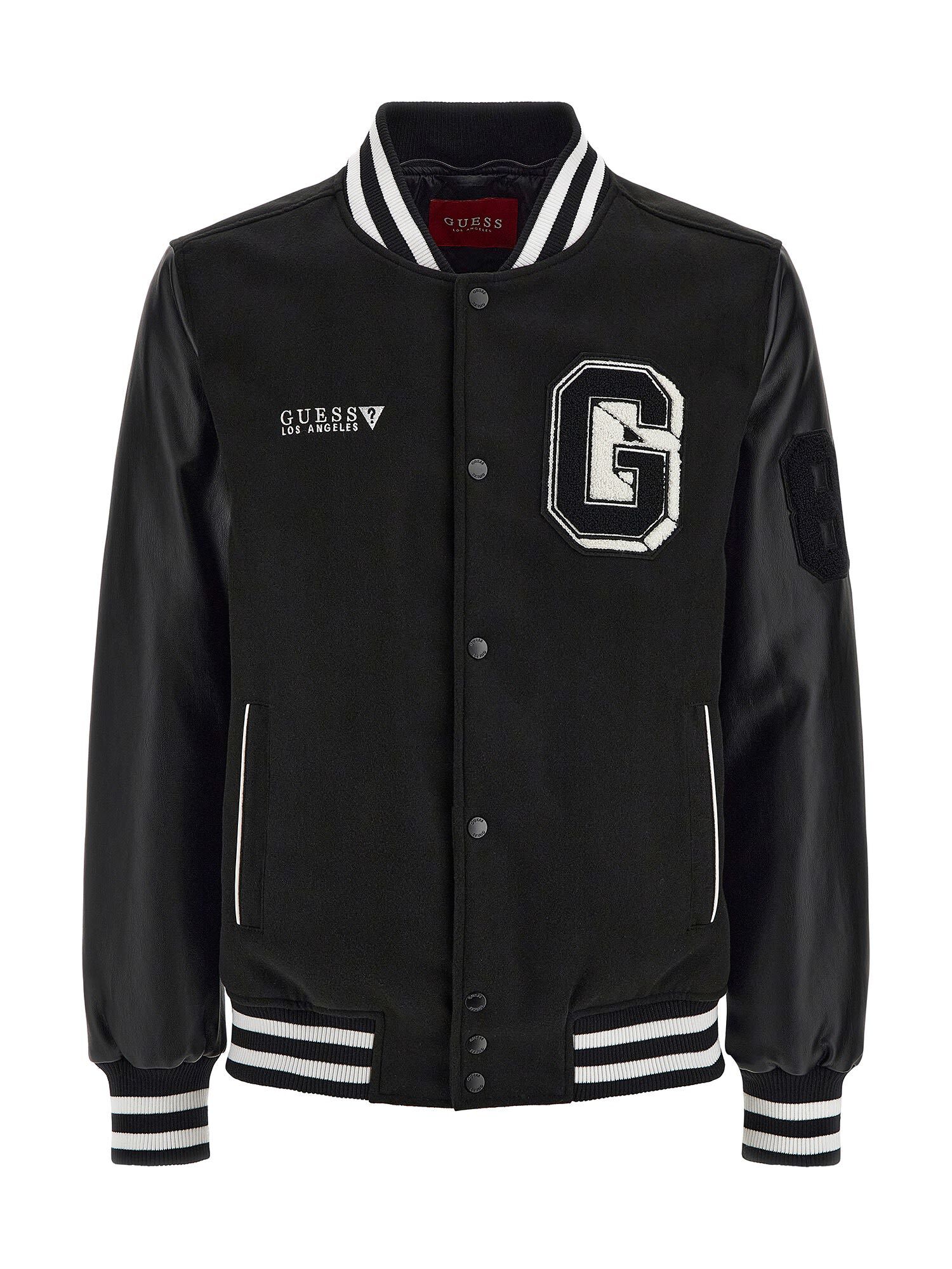 Guess bomber jacket black shop