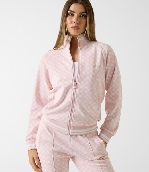 Full zip scuba sweatshirt&nbsp;