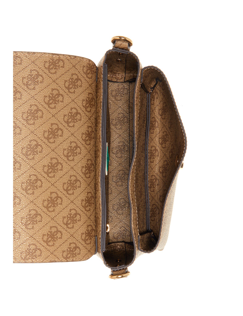 Eco brenton flap shoulder bag