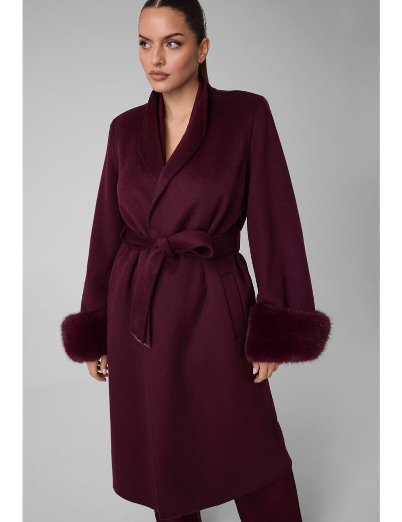 جيس marciano wool blend coat