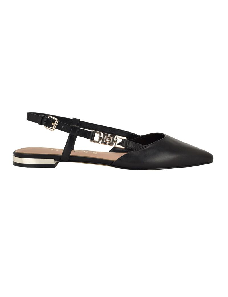 Franie patent slingback
