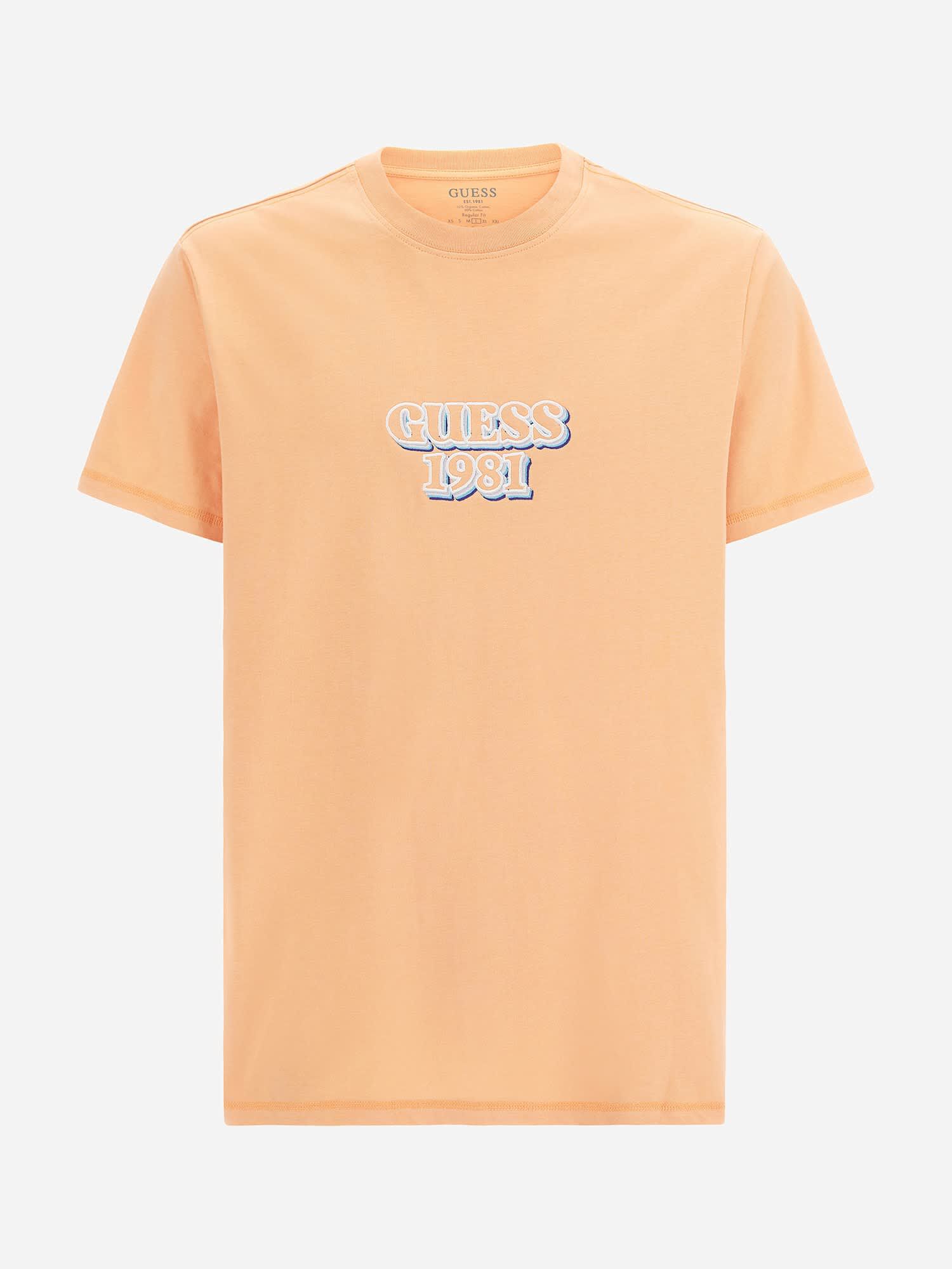 Orange deals guess shirt