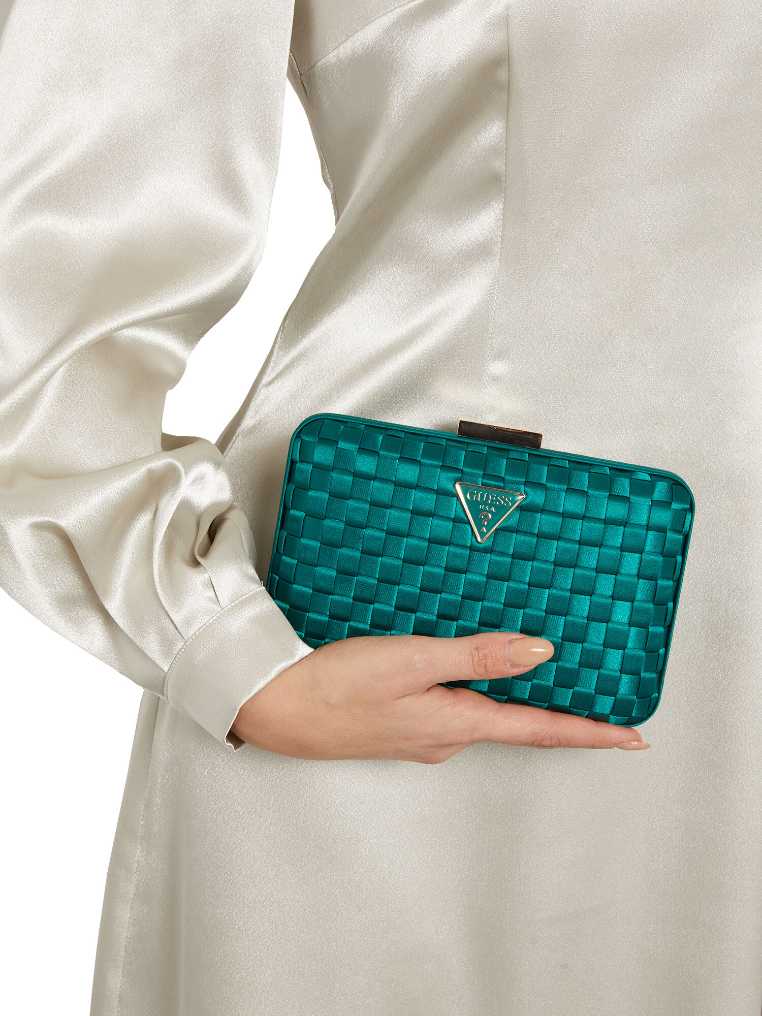 Guess clutch bags clearance