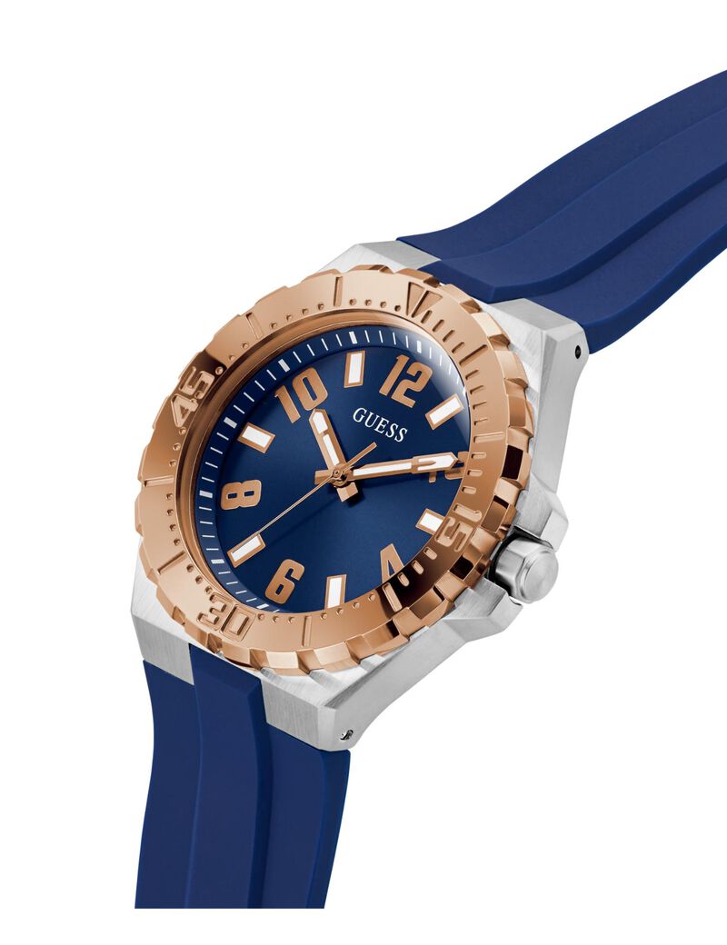 Mens 2-Tone Gold Tone Analog Watch