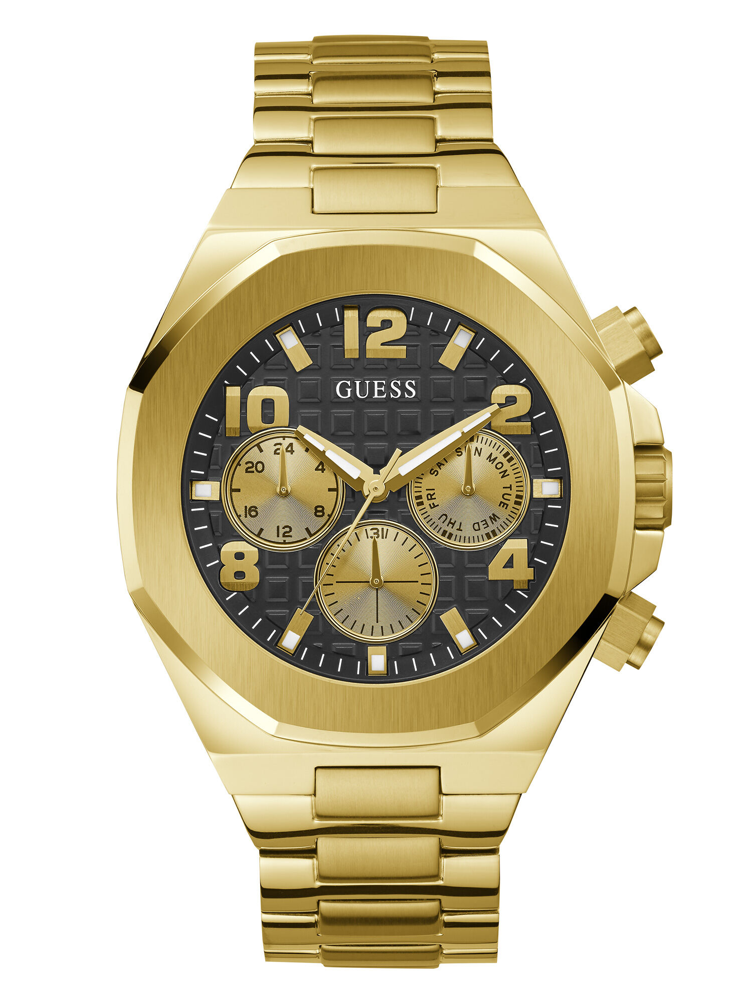 Gold Tone Analog Watch