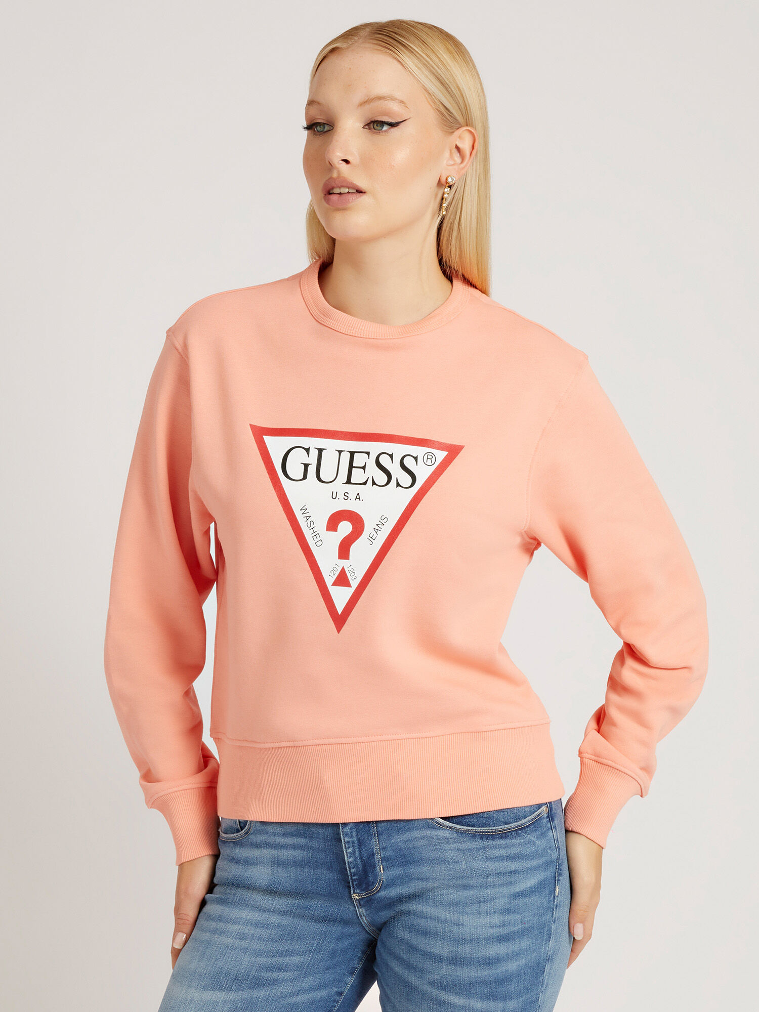 Guess sweatshirt sale discount
