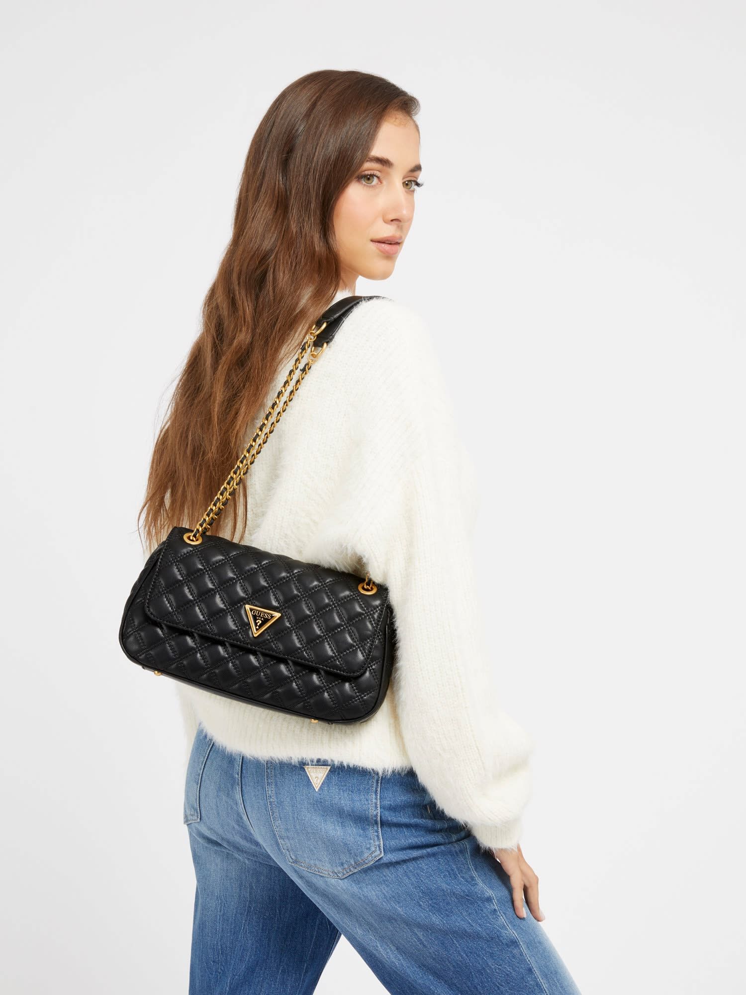 Giully Quilted Crossbody Bag