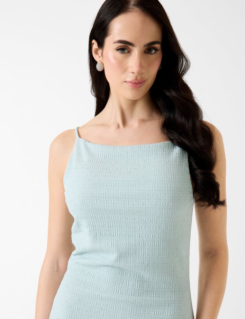 SL FRANCINE SMOCK HOTFIX DRESS