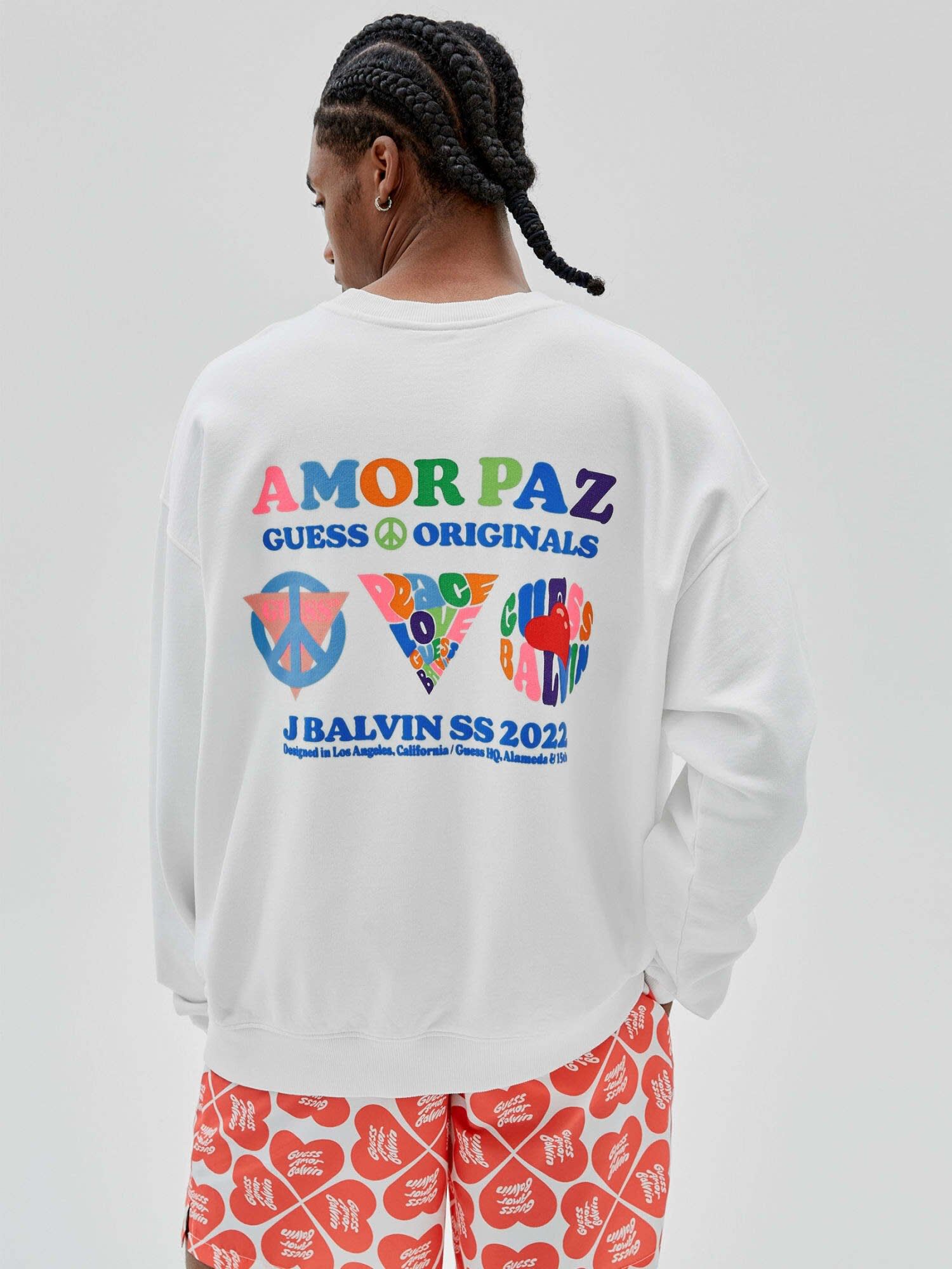 J balvin guess hoodie new arrivals