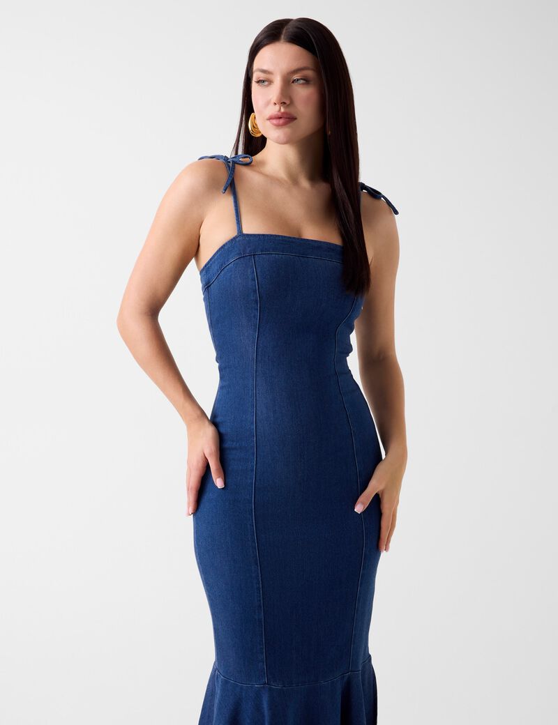 Bodycon denim dress
