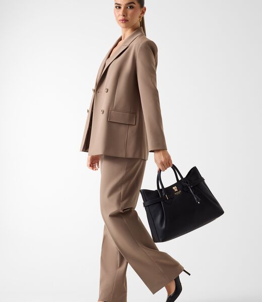 guess yesba saffiano handbag