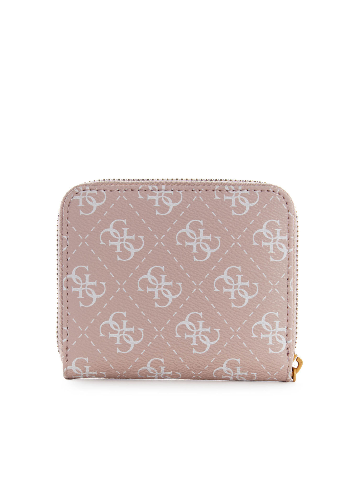 Guess Laurel SLG Small Zip Around Dames Portemonnee - Dove Logo - One
