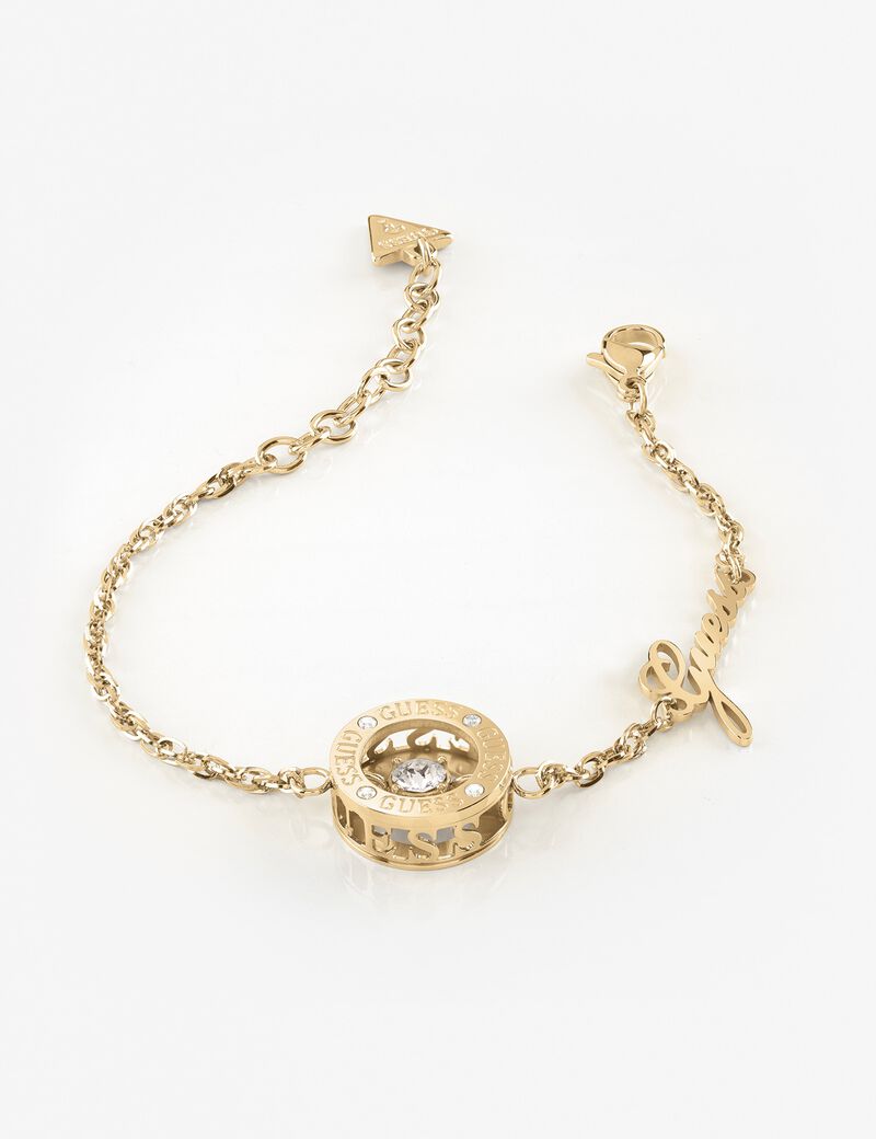 Solitaire Charm 10Mm Yellow Gold