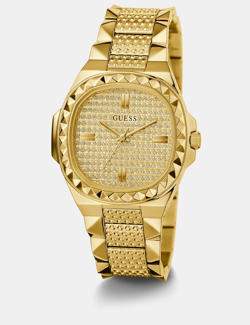 Analogue watch with stud detail