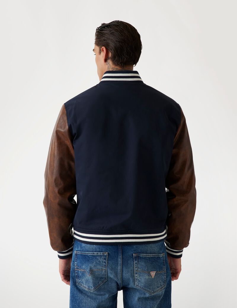 Twill college jacket