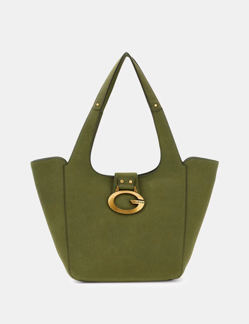 Camden Faux-Suede Tote Bag