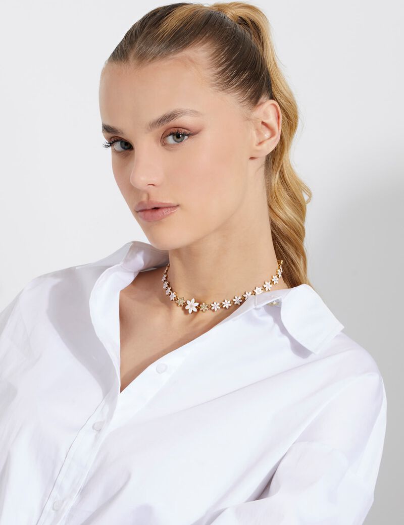 White Lotus necklace