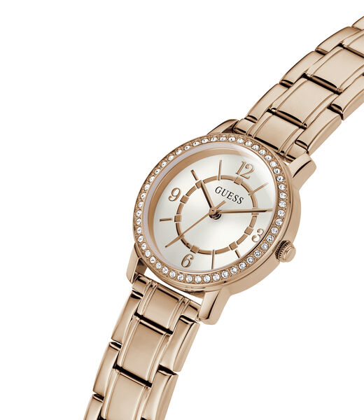 Ladies Rose Gold Tone Analog Watch