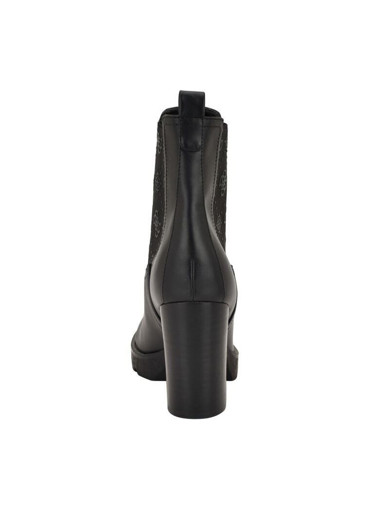 Nealle black slide boots