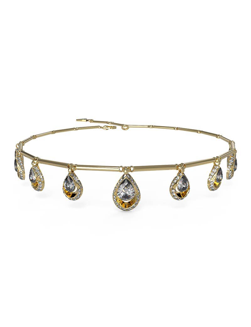 Shop GUESS Online 15 17 Multiple Crystal Drops