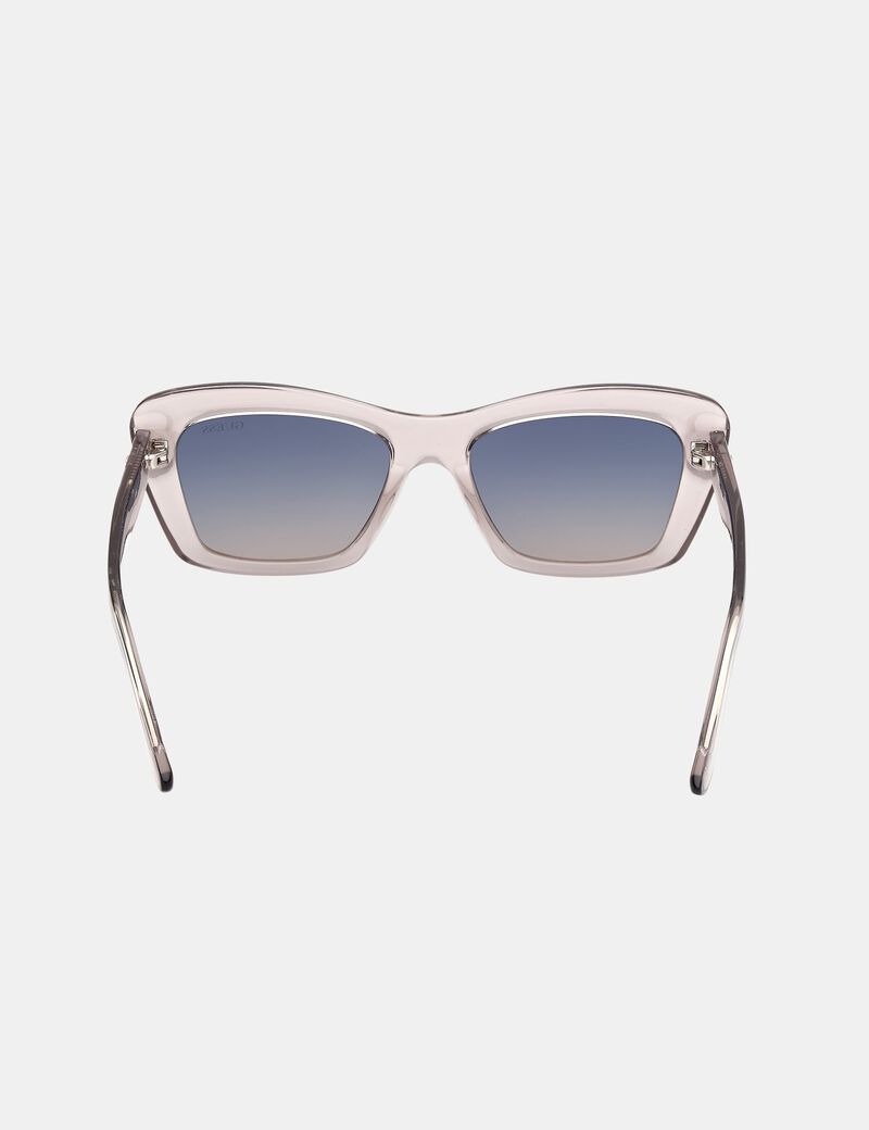 guess plastic rectangular sunglasses